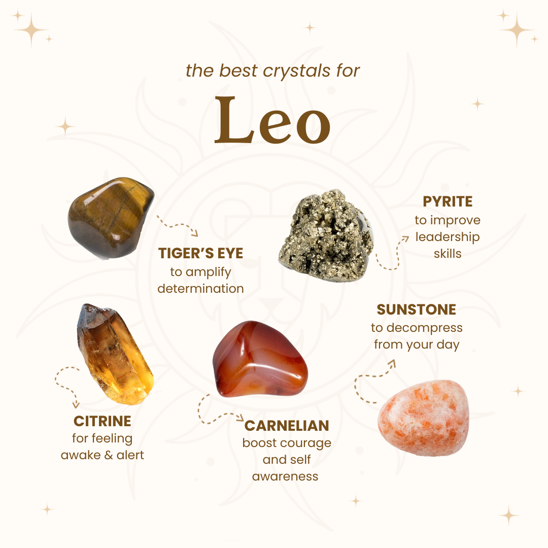 Unleash Leo's Power: Top Crystals for Confidence & Creativity