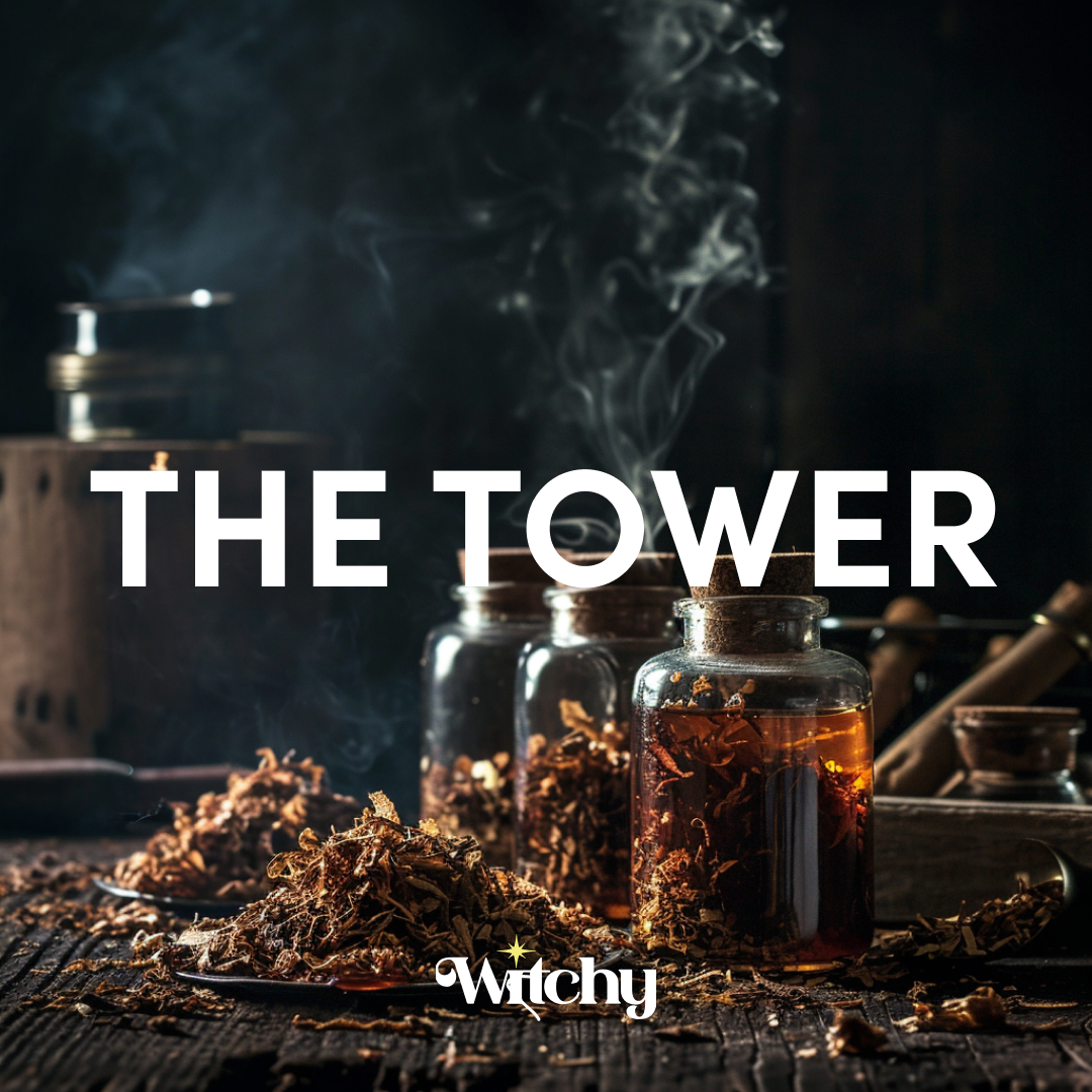 The Tower Tarot Aroma for Balance & Clarity